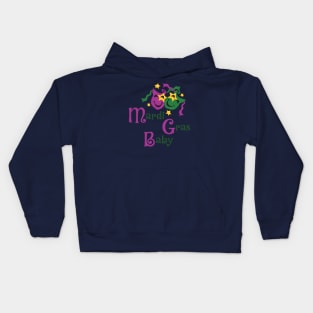 Mardi Gras Baby Kids Hoodie